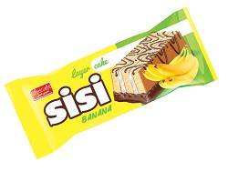 شیرین عسل کیک سه لایه موز روکشدار سی سی 40گرم